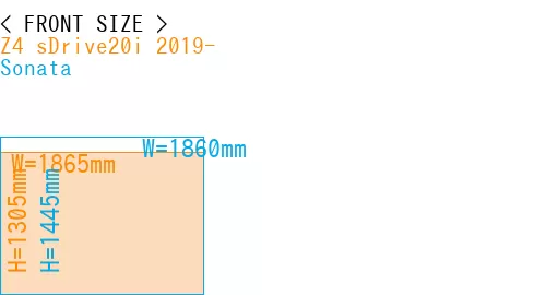#Z4 sDrive20i 2019- + Sonata